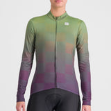 Maglia donna maniche lunghe Sportful Rocket - Verde - E