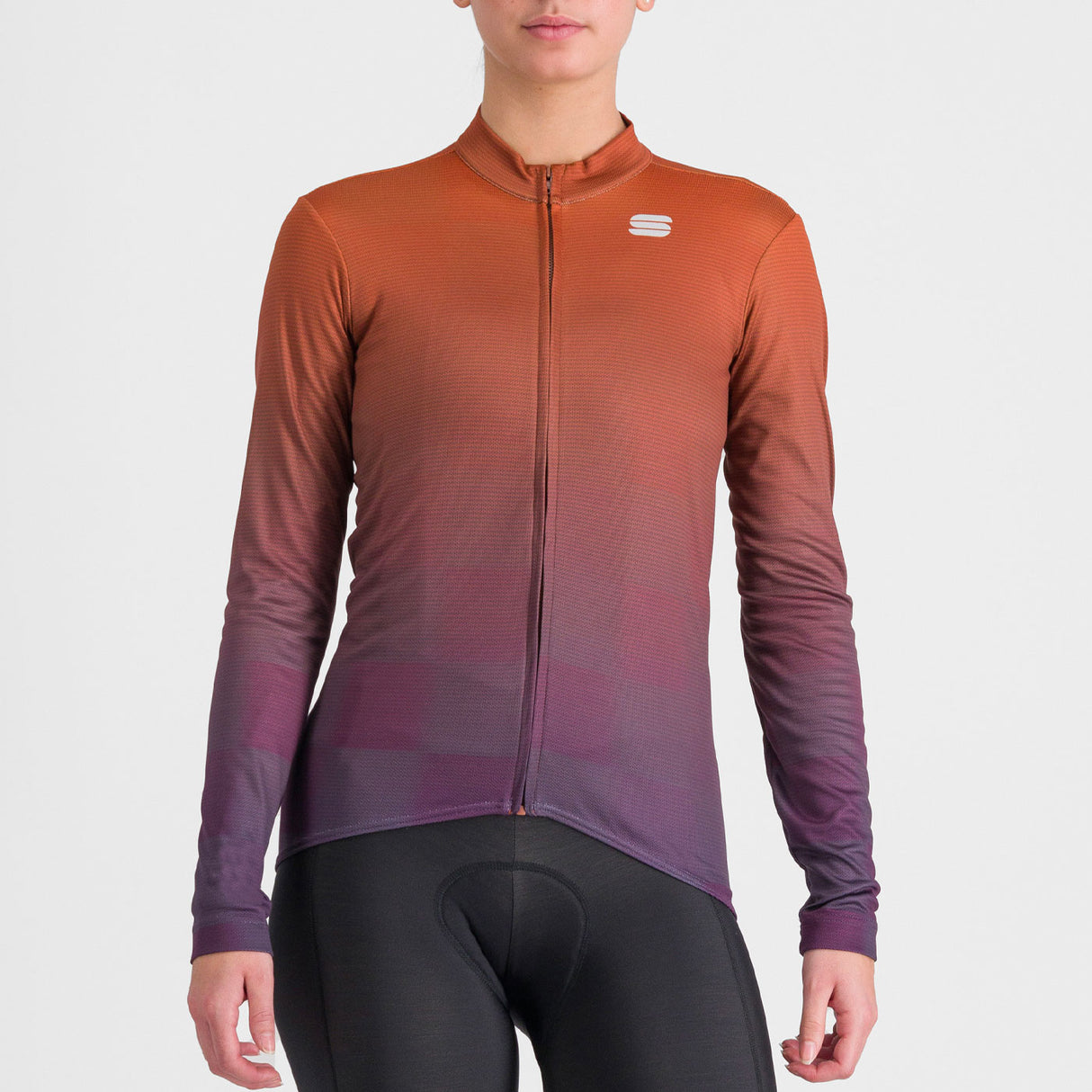 Maglia donna maniche lunghe Sportful Rocket - Rosso - M