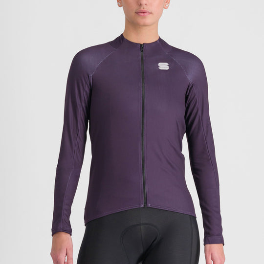 Maglia donna maniche lunghe Sportful Matchy - Viola