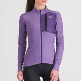 Maglia donna maniche lunghe Sportful Supergiara - Viola - M