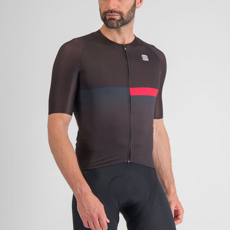 Maglia Sportful Bomber - Nero rosso - L