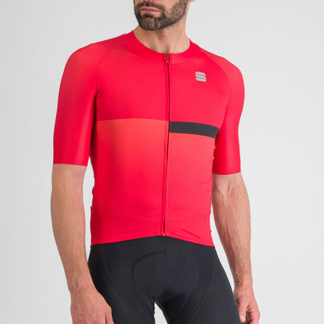 Maglia Sportful Bomber - Rosso nero - E
