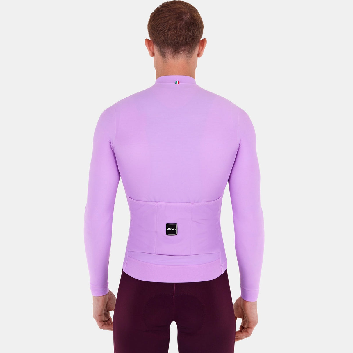 Maglia maniche lunghe Santini RTR - Viola - E