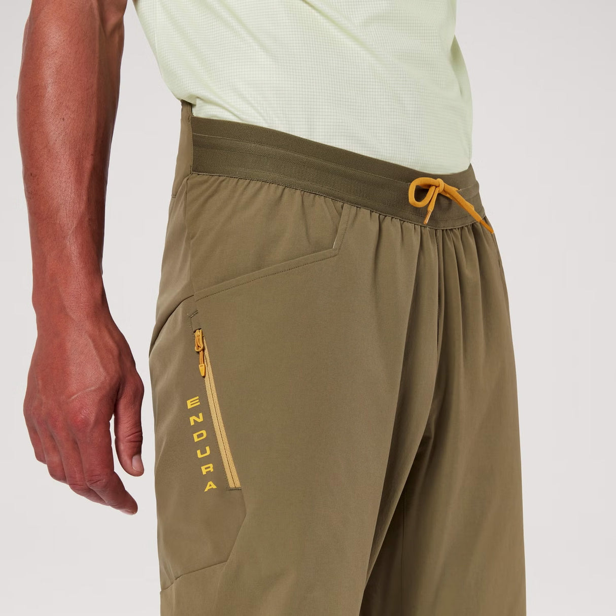 Pantaloni Endura Trailster - Verde - B