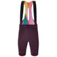 Santini Unico Edge tragerhosen - Bordeaux