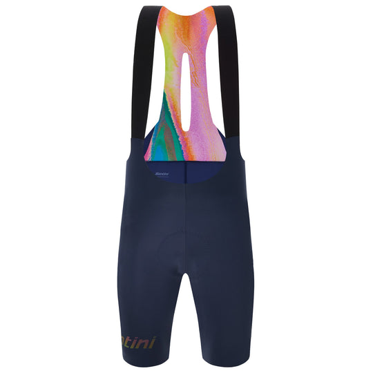 Santini Unico Edge tragerhosen - Blau