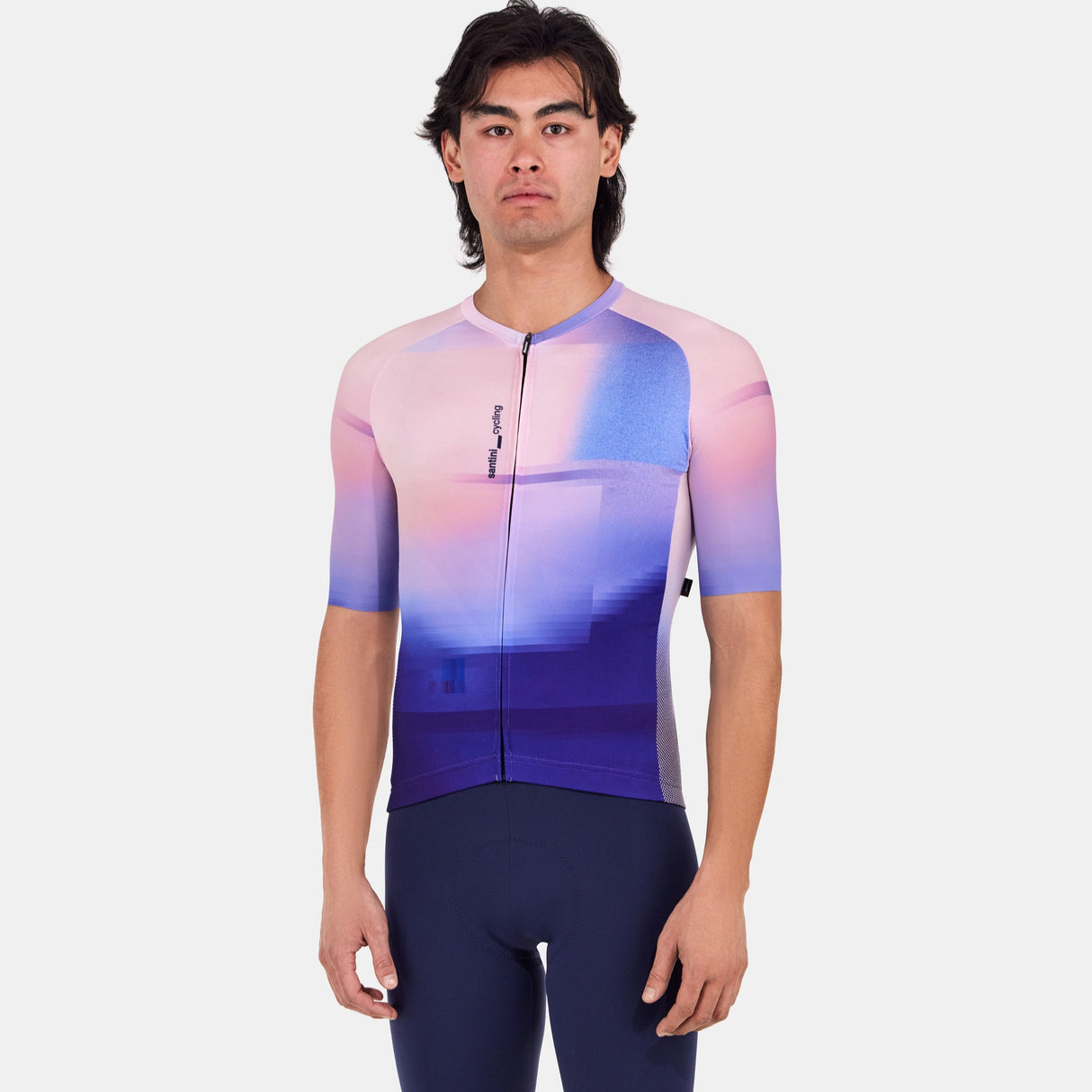 Maglia Santini Luce - Rosa Blu - A