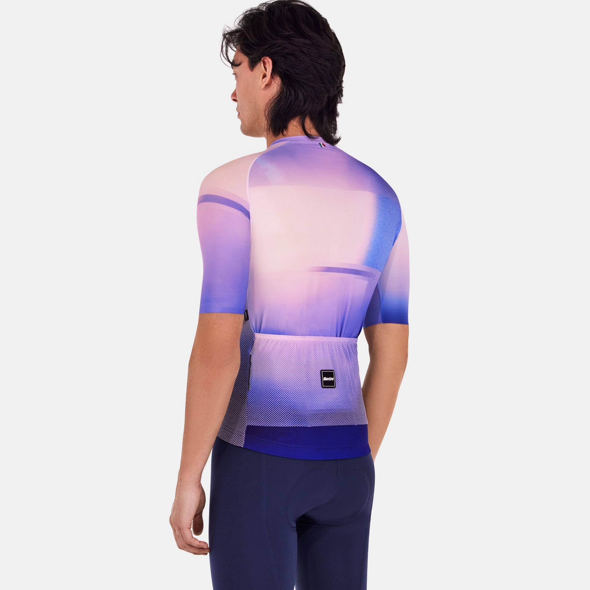 Maglia Santini Luce - Rosa Blu - D