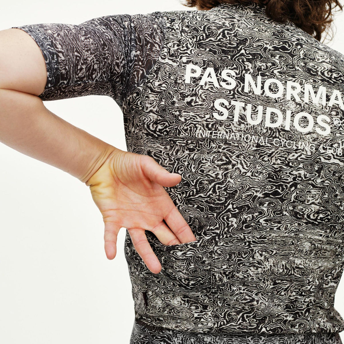 Trikot damen Pas Normal Studios Essential Light AOP Grain - Off White
