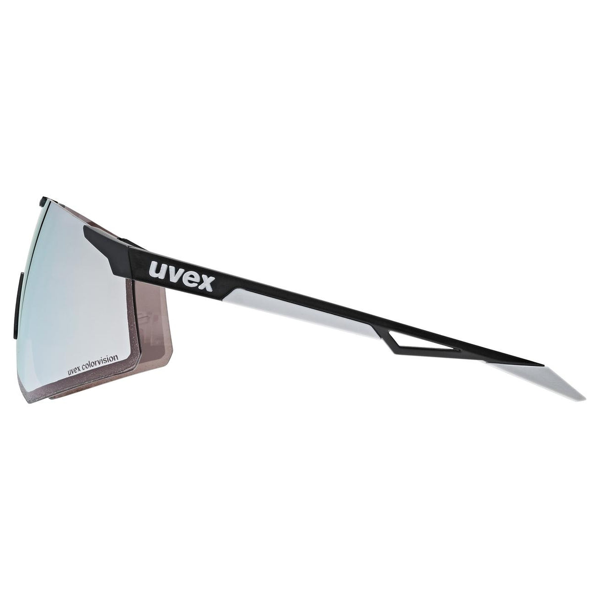 Occhiali Uvex Pace Perform CV - Black Matt Serious Silver - F