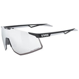 Occhiali Uvex Pace Perform CV - Black Matt Serious Silver - E