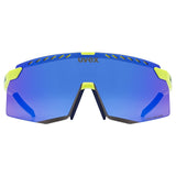 Occhiali Uvex Pace Stage CV - Yellow Matt Buzzy Blue - F