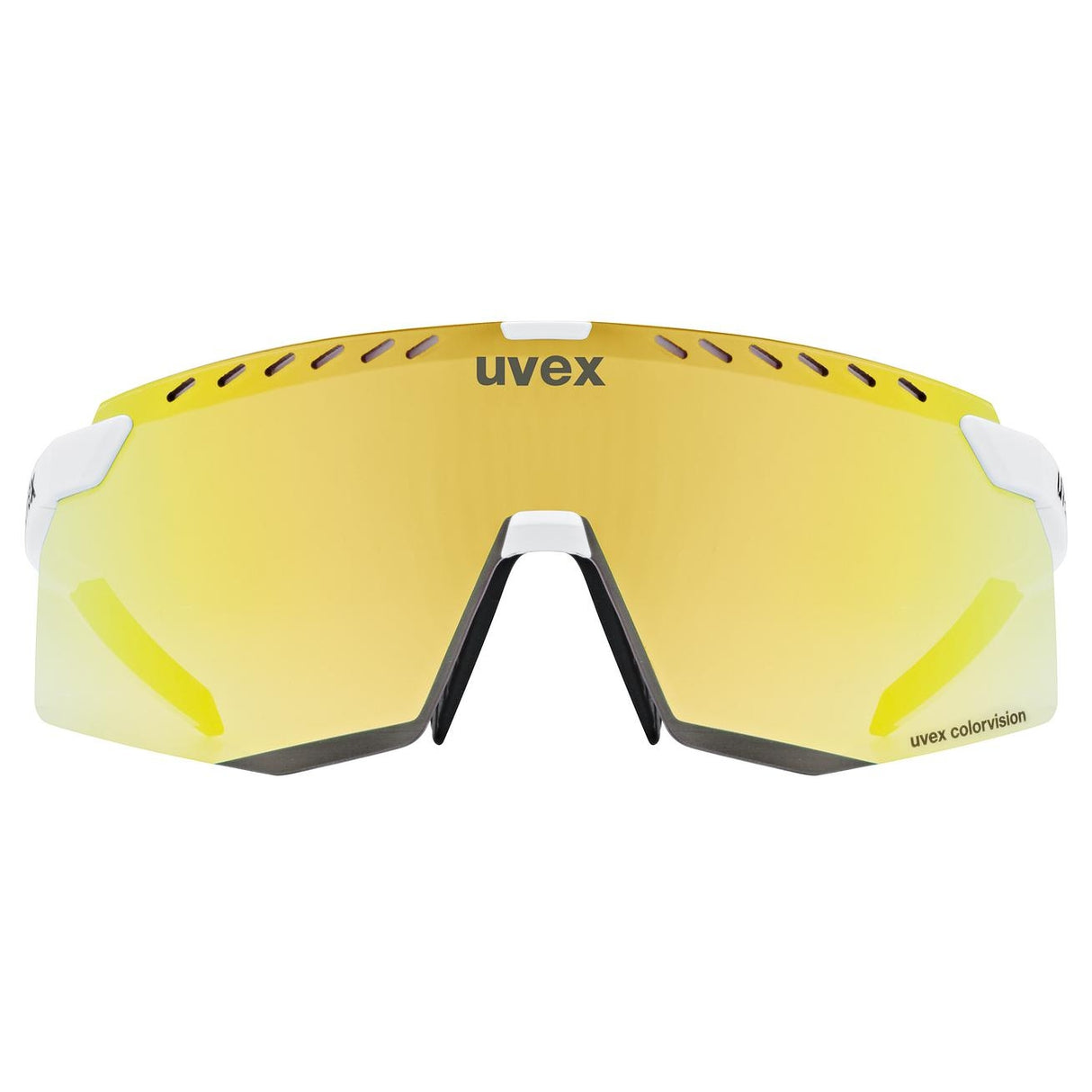 Occhiali Uvex Pace Stage CV - White Matt Yummy Yellow - P