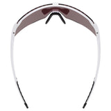 Occhiali Uvex Pace Stage CV - White Matt Glossy Green - C