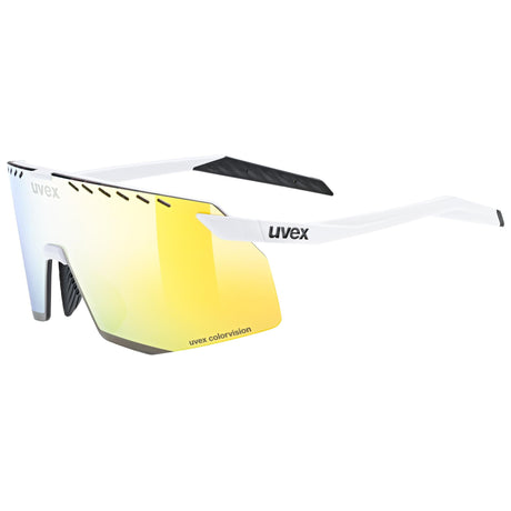 Occhiali Uvex Pace Stage CV - White Matt Yummy Yellow - N