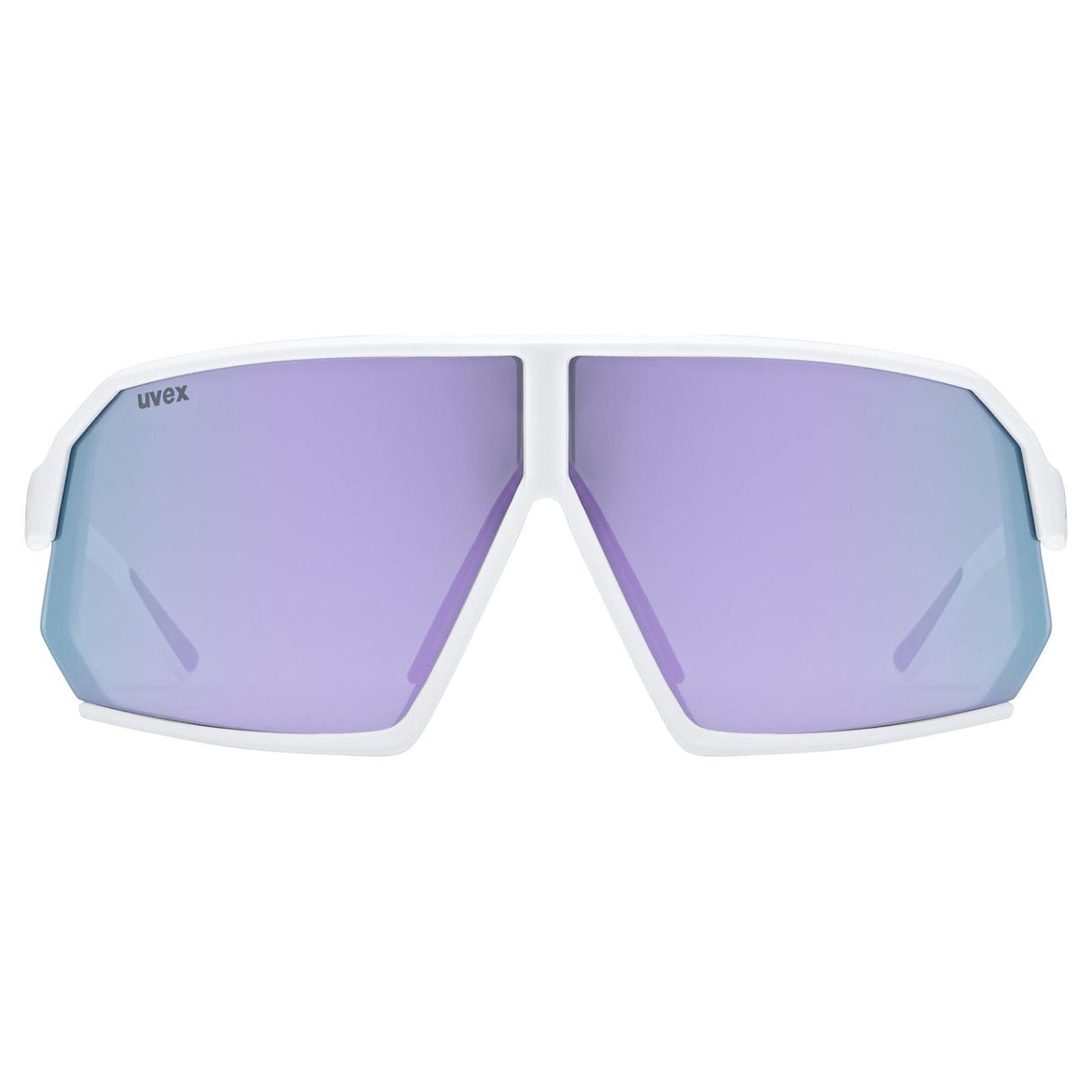 Occhiali Uvex sportstyle 237 - White matt mirror lavender - M