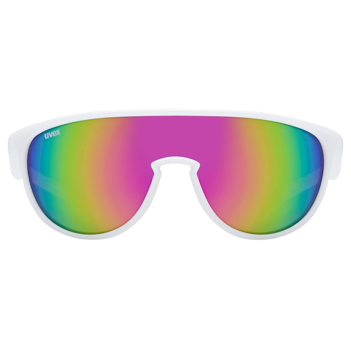Occhiali Bambino Uvex Sportstyle 515 - White Matt Mirror Pink - N