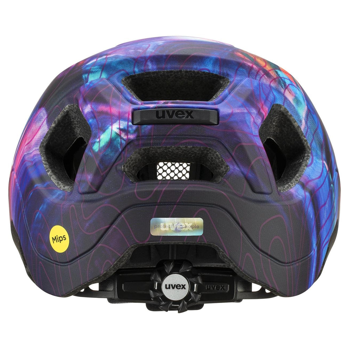 Casco Uvex React Junior Mips - Nero galaxy - E