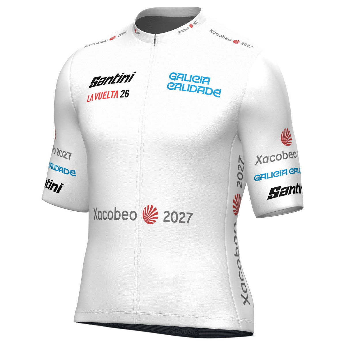 Maillot Santini Blanc Vuelta Espana 2026
