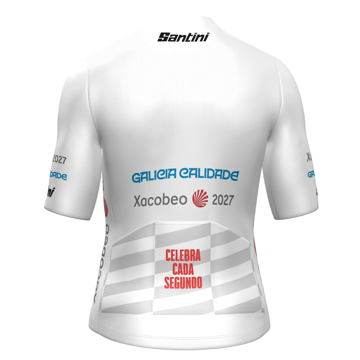 Maillot Santini Blanc Vuelta Espana 2026