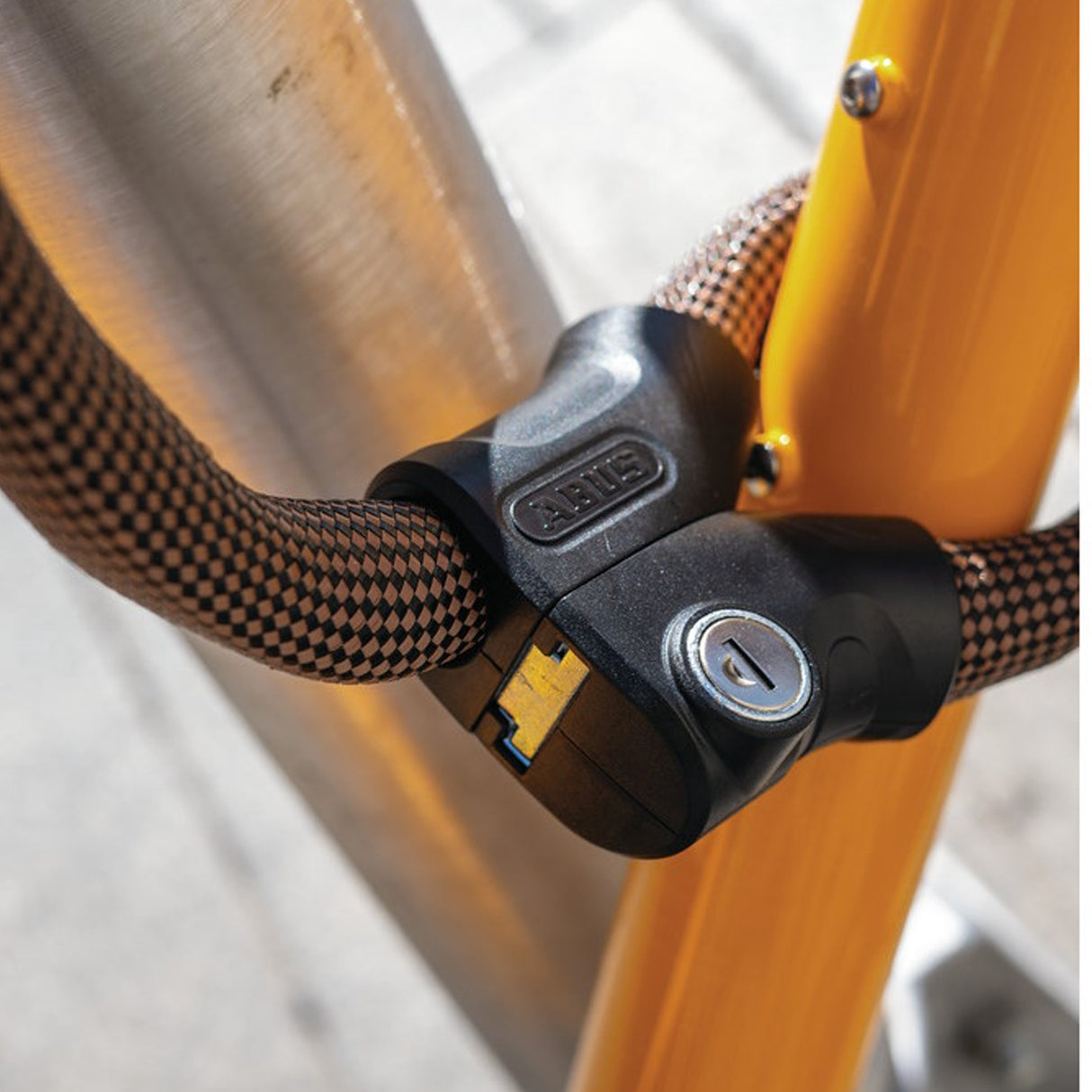 Lucchetto Abus Infinity Loop 1806/140 autumn - Arancio - B