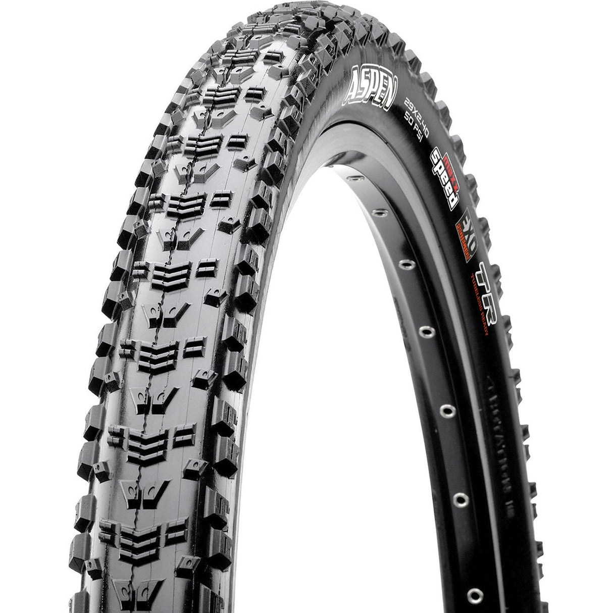 Copertone Maxxis Aspen EXO TR 120TPI pieghevole MaxxSpeed - 29 x 2.40 - Nero - L