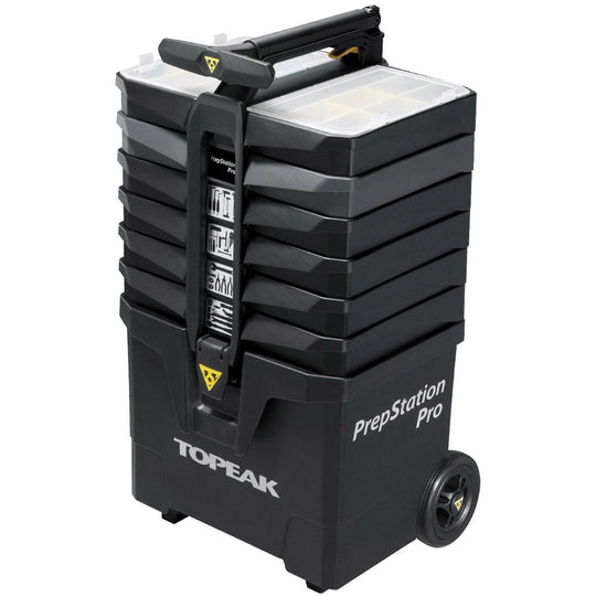 Chariot à outils Topeak PrepStation Pro avec 55 outils