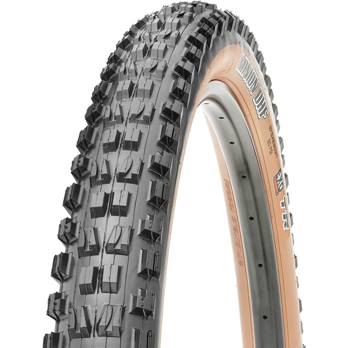 Copertone Maxxis Minion DHF EXO TR Tanwall nero/para 60TPI pieghevole 3C MaxxTerra - 27.5 x 2.30 - Tanwall - H