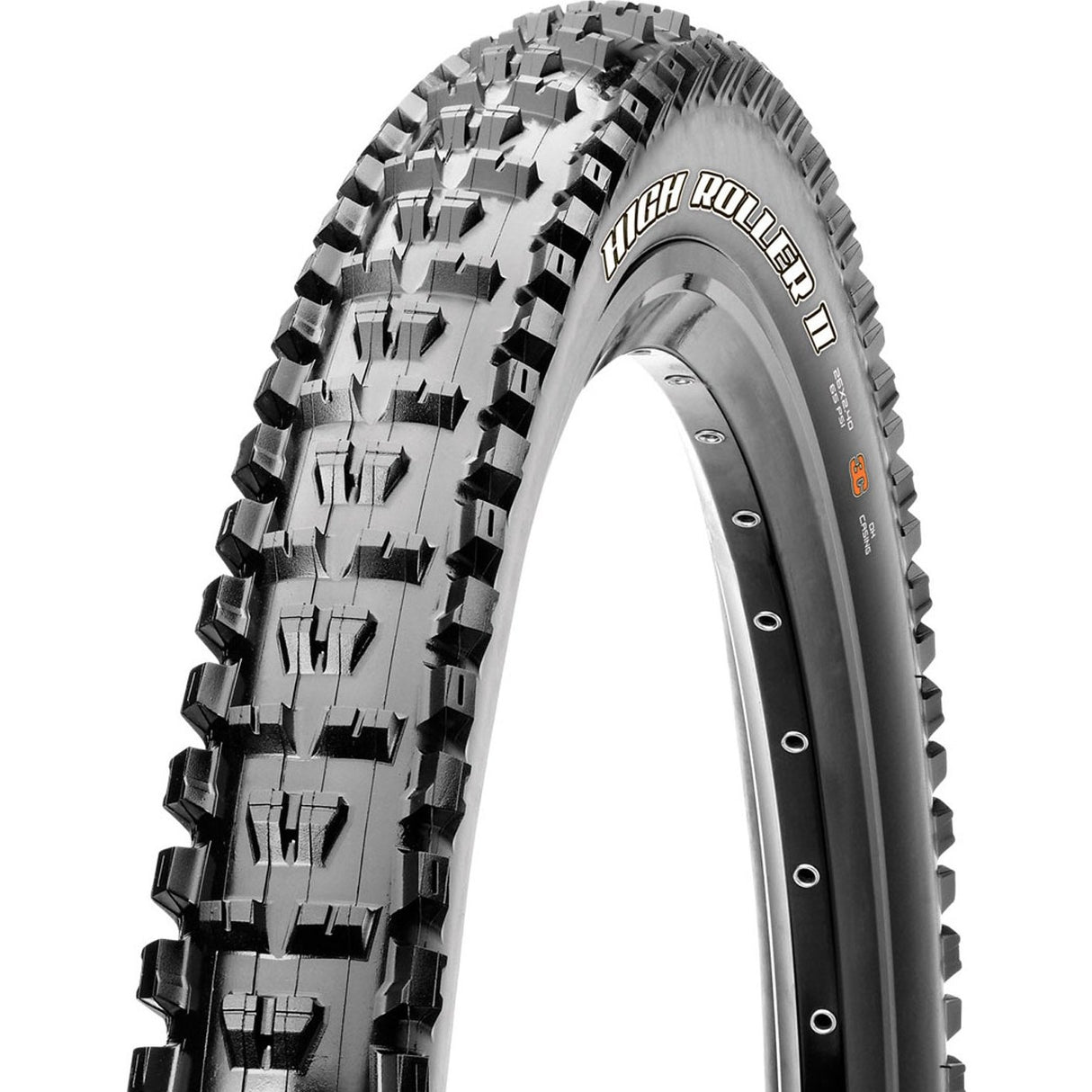 Copertone Maxxis High Roller II EXO TR 60TPI pieghevole - 27.5 x 2.80 - Nero - Q