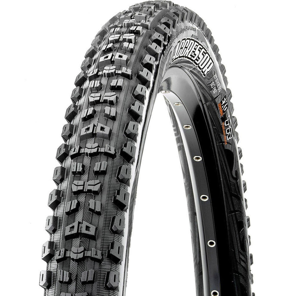 Copertone Maxxis Aggressor DD TR 120x2TPI pieghevole - 27.5 x 2.50WT - Nero - Q