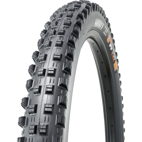 Maxxis Shorty (Gen 2) EXO TR 60x2TPI Folding 3C MaxxTerra tire - 27.5 x 2.40WT - Black