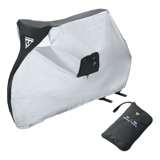Topeak black/silver racing bike cover