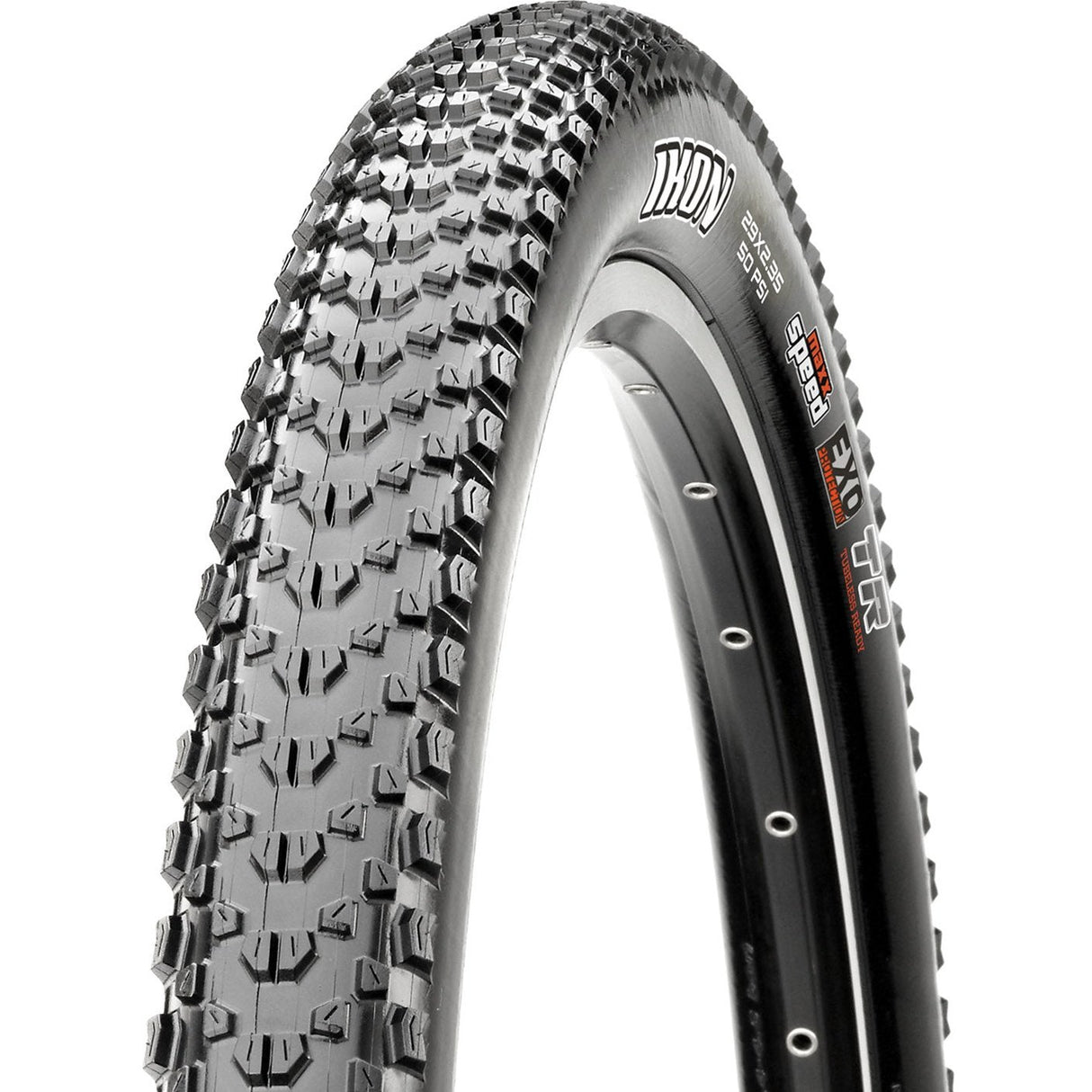 Copertone Maxxis Ikon EXO TR 120TPI pieghevole MaxxSpeed - 29 x 2.35 - Nero - O