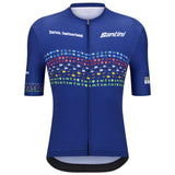 Maglia Santini UCI World Championship Zurigo 2024 - Blu - F