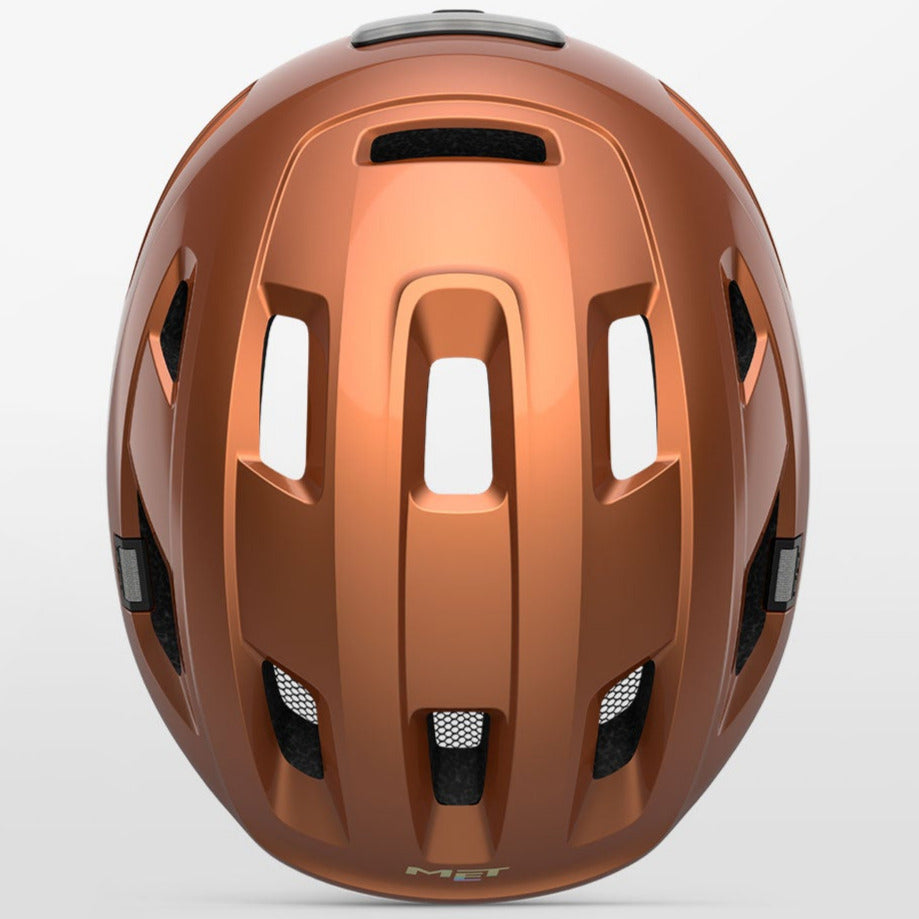 Casco Met E-Mob - Marrone - B