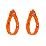 Coppia di cinghie Fixplus 23 cm - Arancio - Q