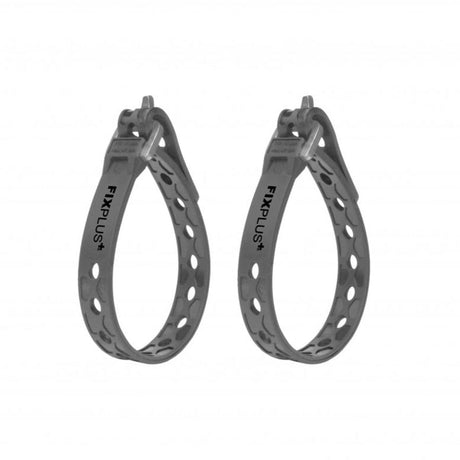 Coppia di cinghie Fixplus 23 cm - Grigio - C