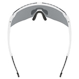 Occhiali Uvex Pace Stage S - White Matt Mirror Silver