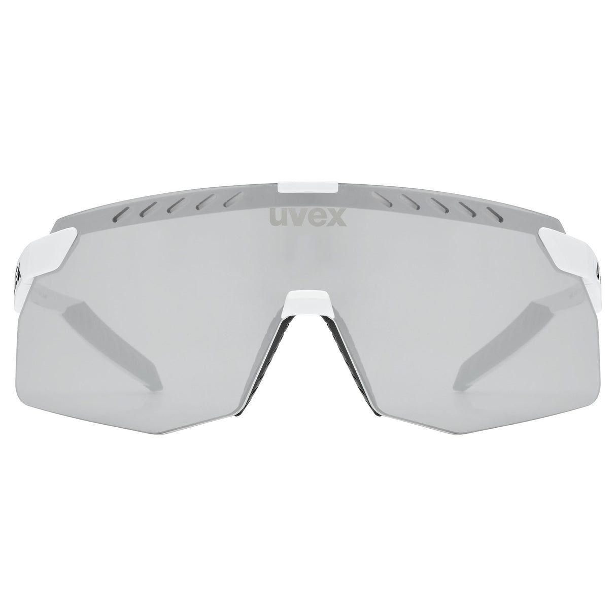 Occhiali Uvex Pace Stage S - White Matt Mirror Silver