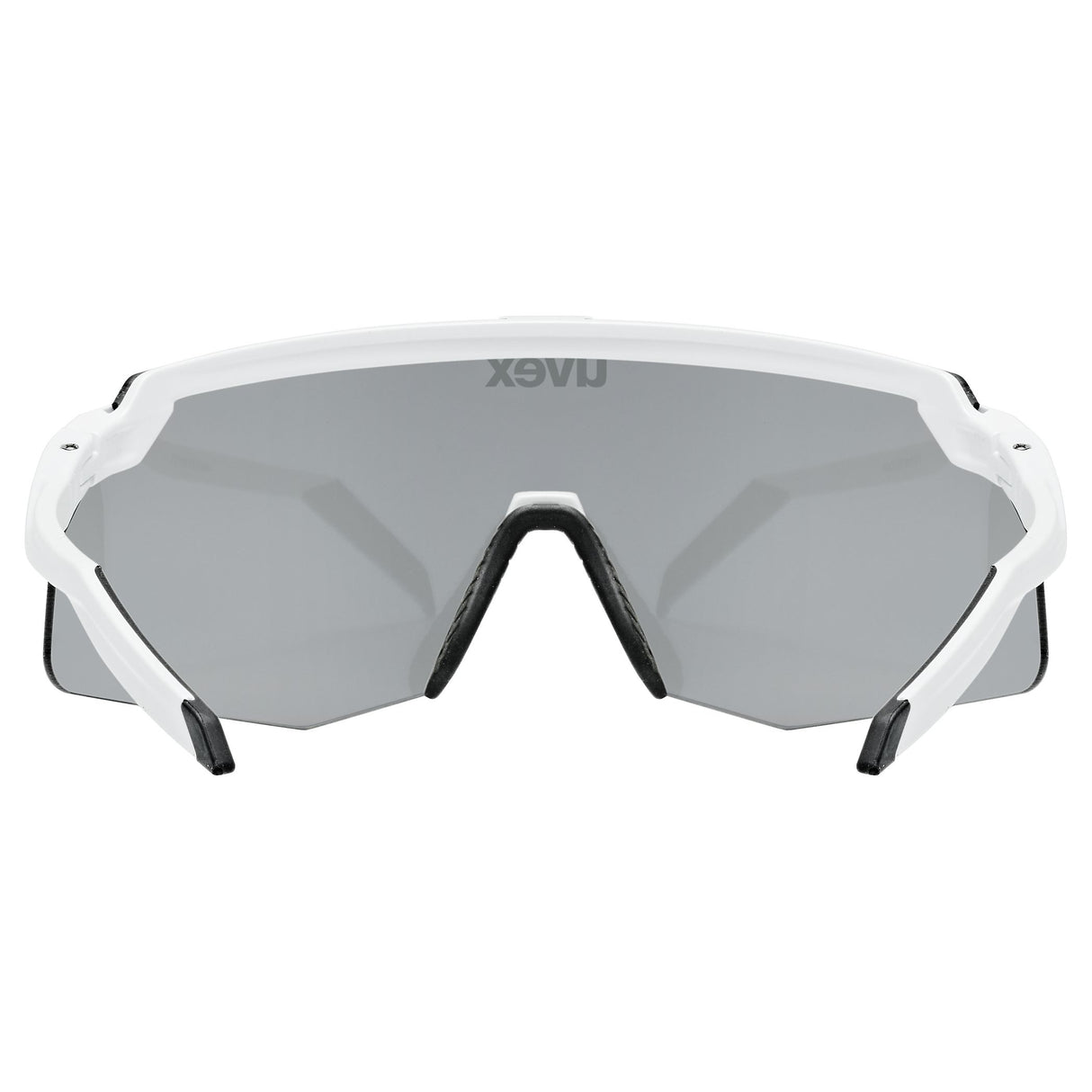 Occhiali Uvex Pace Stage S - White Matt Mirror Silver