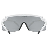 Occhiali Uvex Pace Stage S - White Matt Mirror Silver