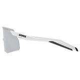 Occhiali Uvex Pace Stage S - White Matt Mirror Silver