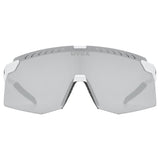 Uvex Pace Stage Brille - White Matt Mirror Silver