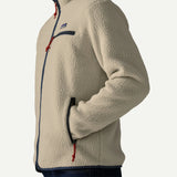 Giacca Patagonia Retro Pile Fleece - Beige blu