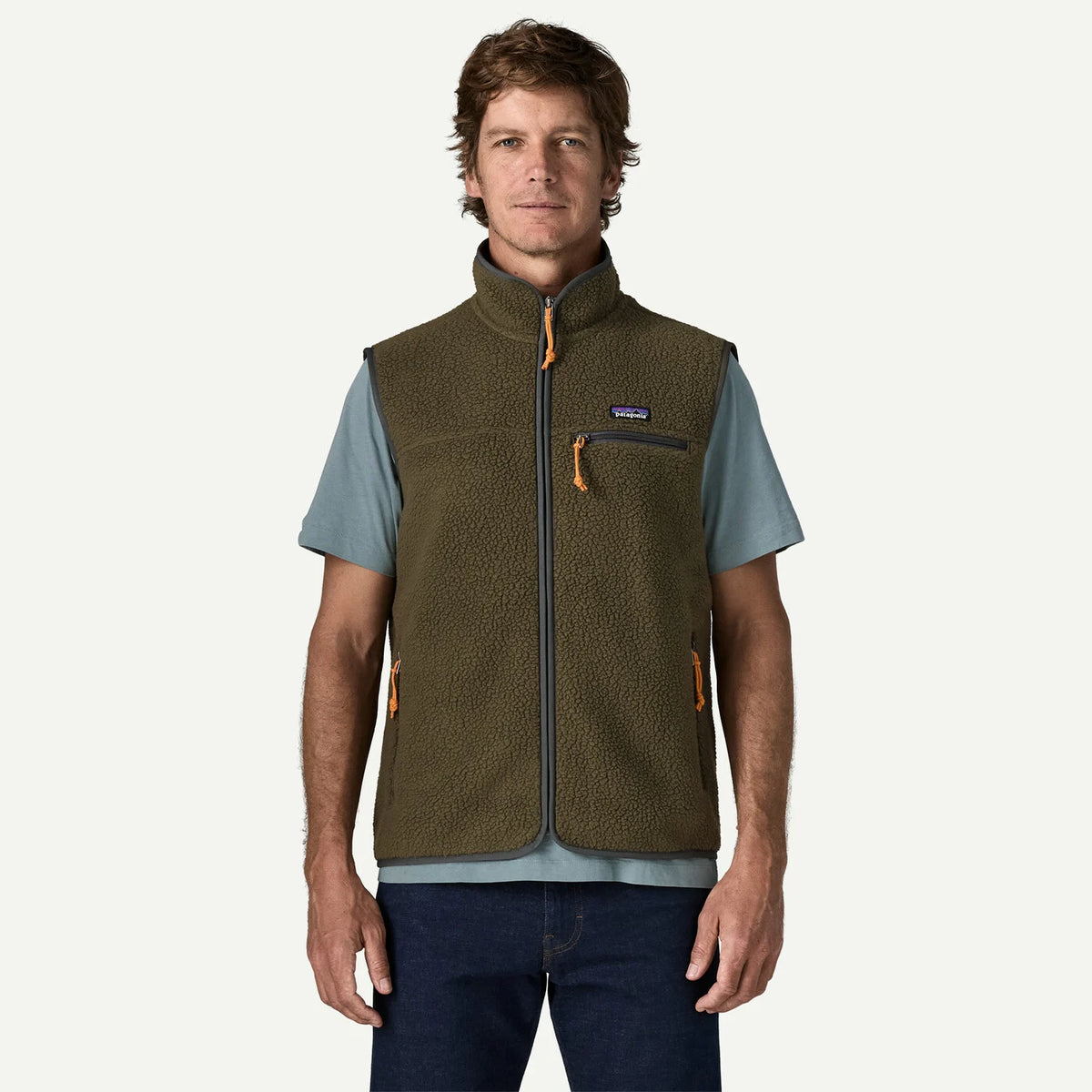 Weste Patagonia Retro Pile - Grün