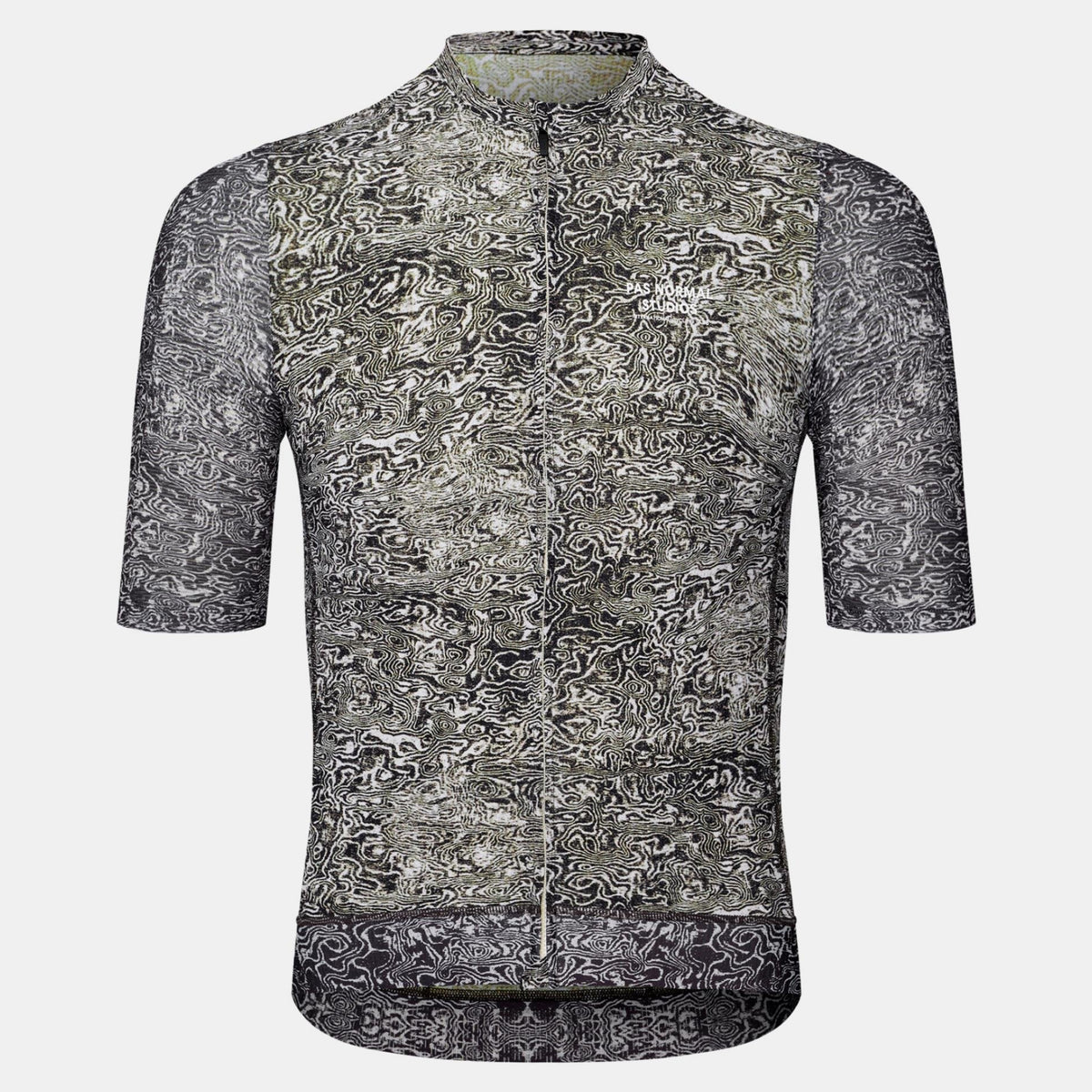 Maillot Pas Normal Studios Essential Light AOP Grain - Blanco roto