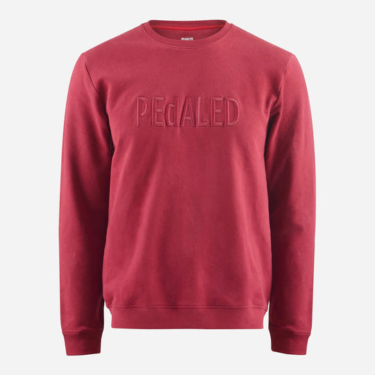 Pedaled Logo sweatshirt - Bordeaux