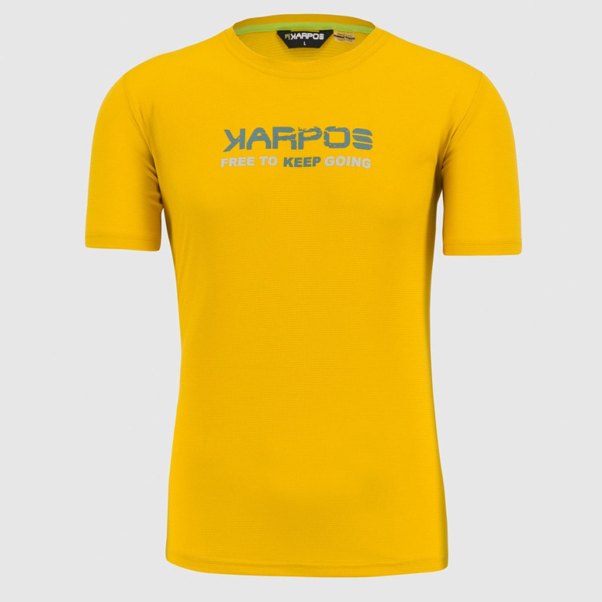 T-Shirt Karpos Val Federia - Giallo - N