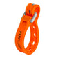 Fixplus paar riemen 15 cm - Orange