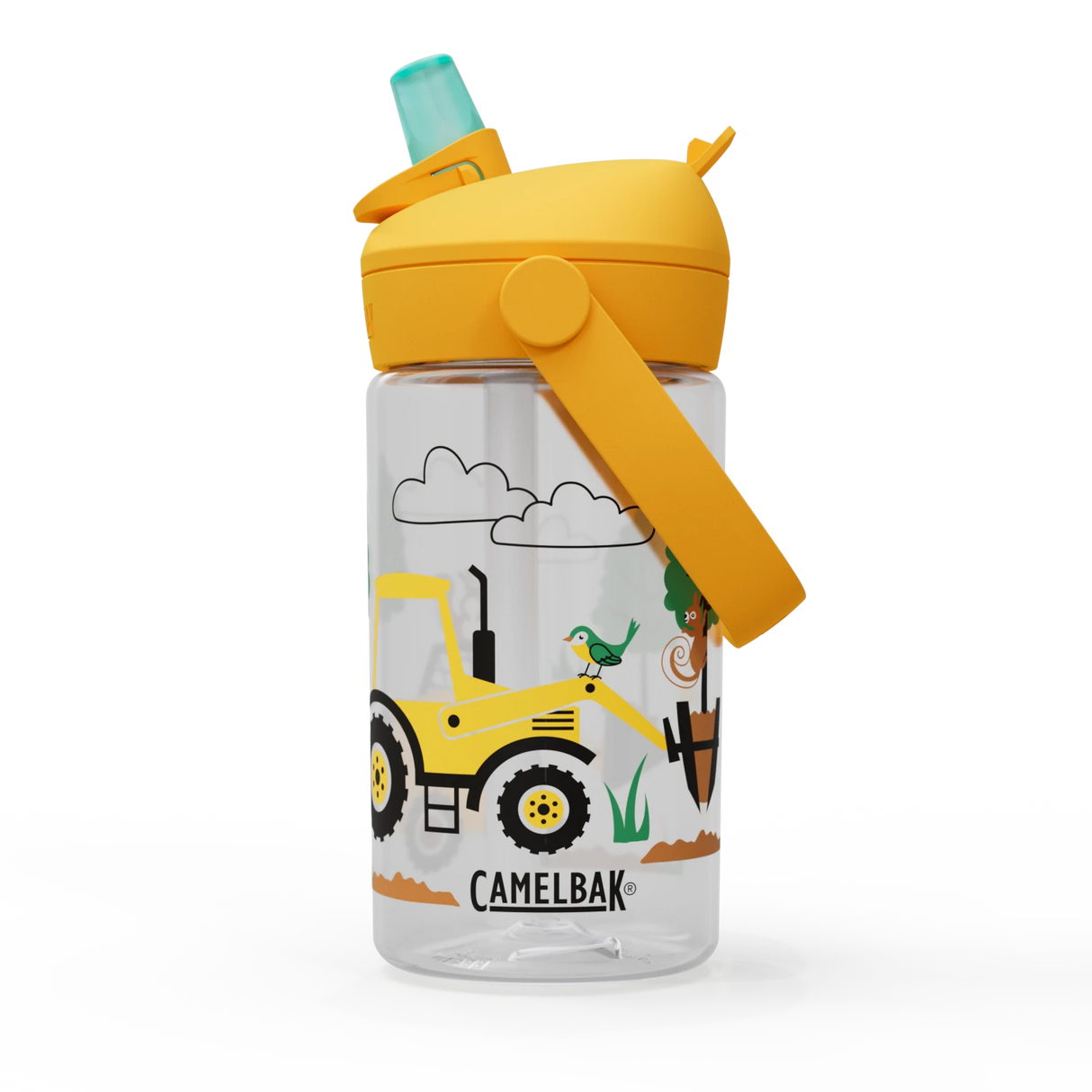 Borraccia bambino Camelbak Thrive Flip Straw 410 ml - Tractors